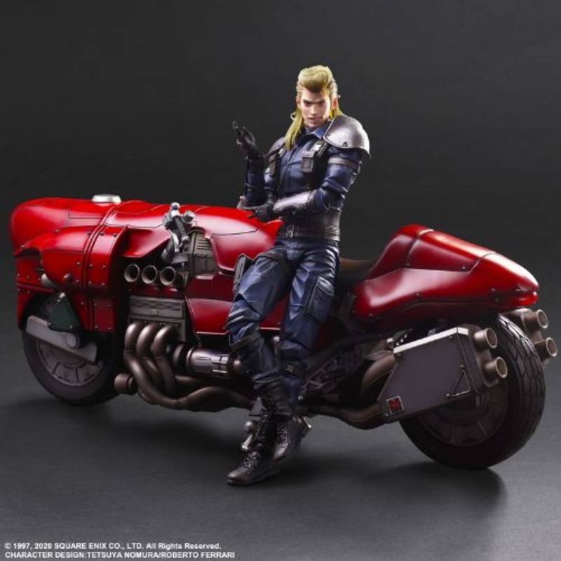Final Fantasy VII REMAKE PLAY ARTS KAI Roche & Motorcycle SET