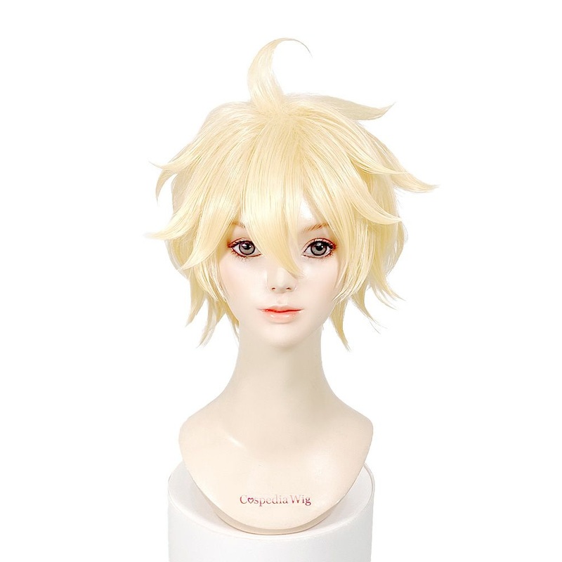 “Genshin Impact” Aether style cosplay wig