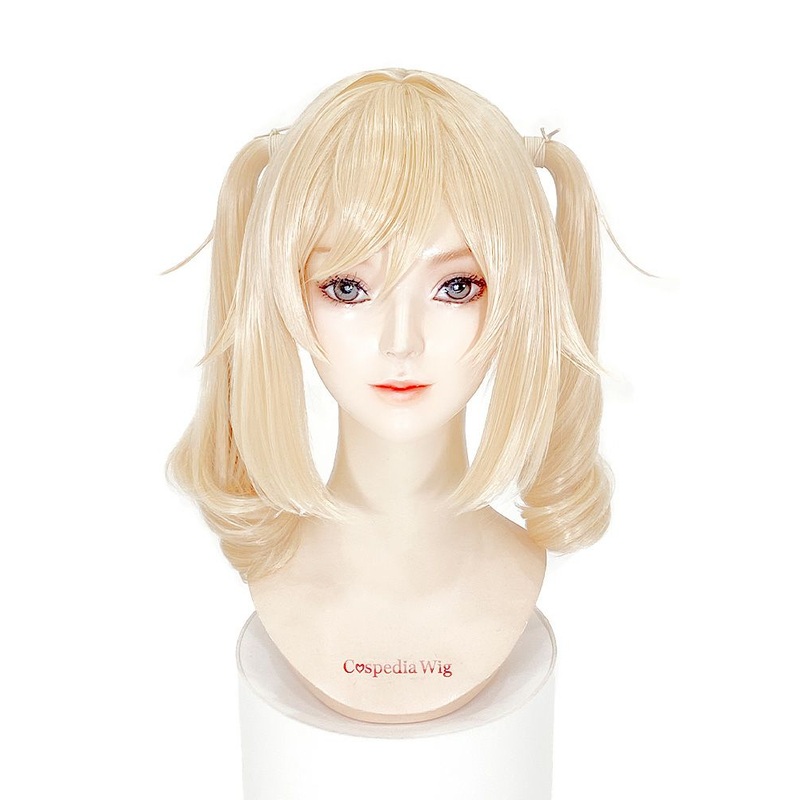 “Genshin Impact” Barbara Pegg style cosplay wig
