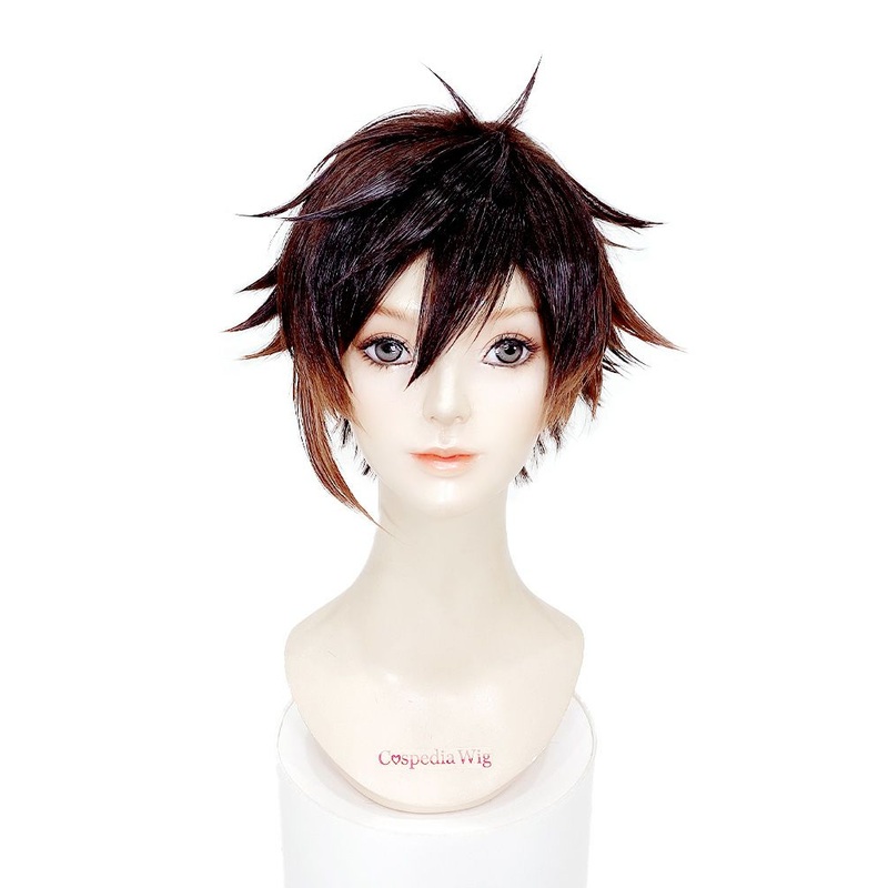 “Genshin Impact” Zhongli style cosplay wig