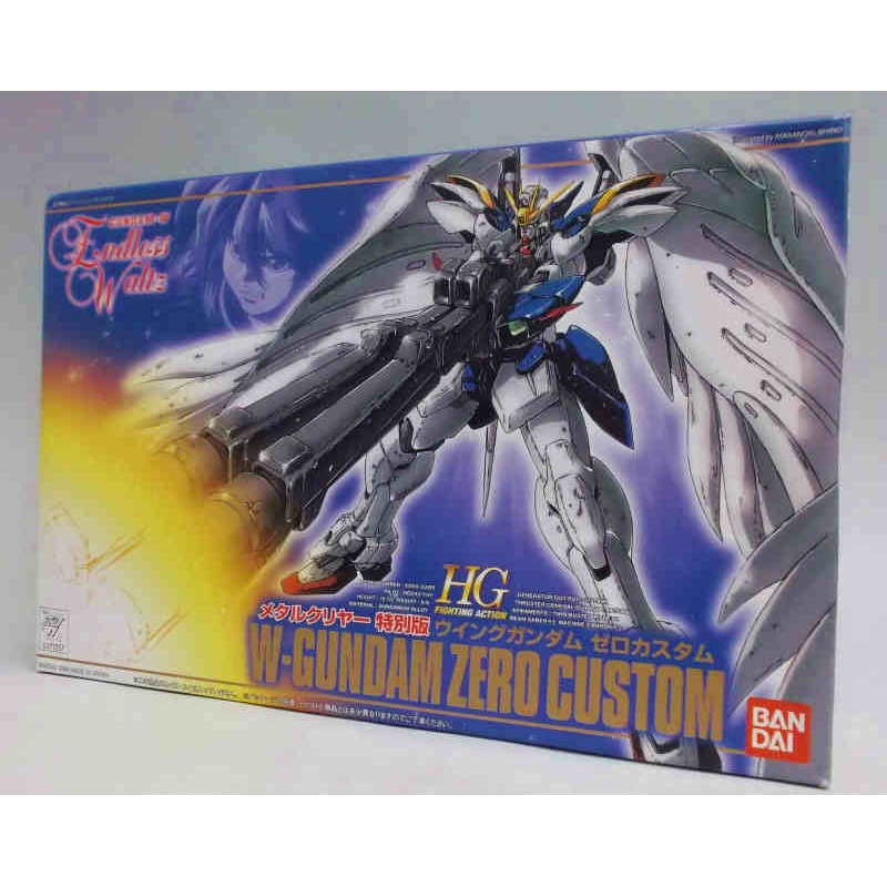HG 1/144 Wing Gundam Zero Custom Metal Clear Special Edition