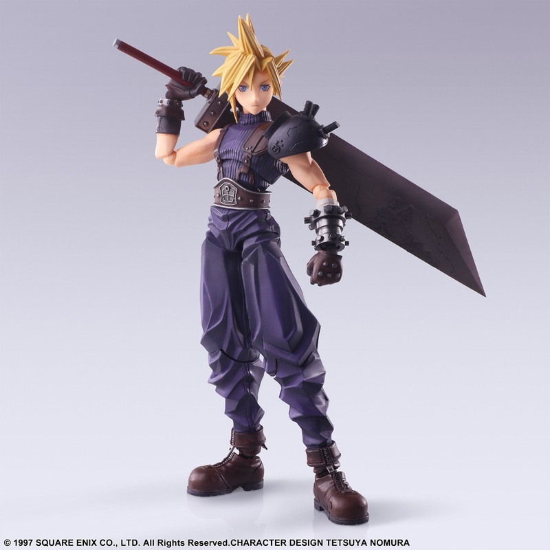 ResaleFinal Fantasy VII Bring Arts Cloud Strife