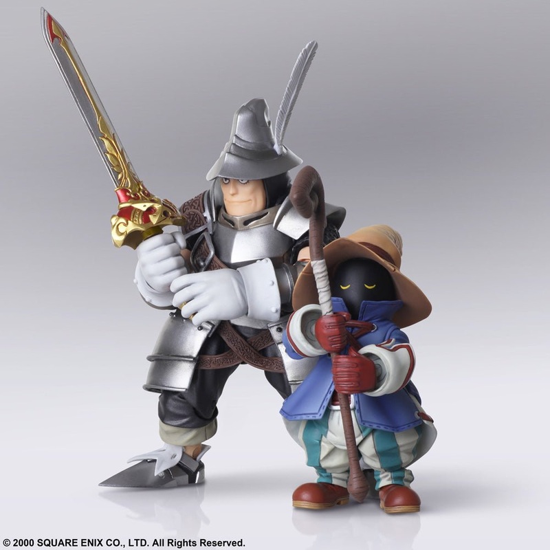 FINAL FANTASY IX BRING ARTS VIVI Ornitier & Adelbert Steiner Action Figures