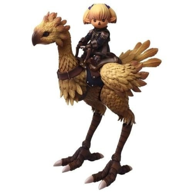 Final Fantasy XI BRING ARTS Shantotto & Chocobo Action Figures