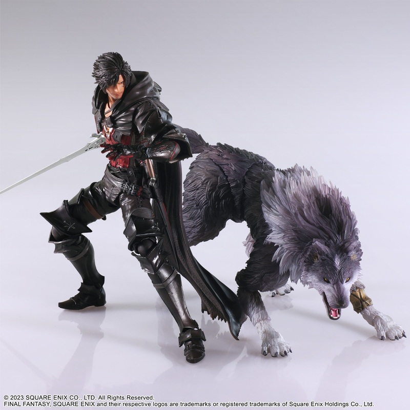 Final Fantasy XVI Bring Arts Clive Rosfield & Torgal