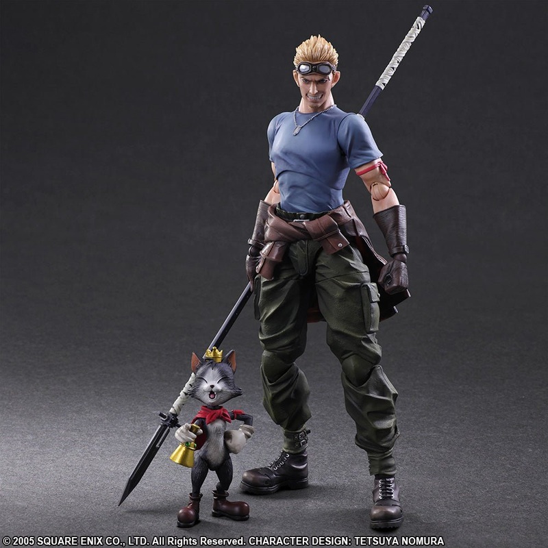 Play Arts Kai – FINAL FANTASY VII ADVENT CHILDREN: Cid Highwing & Cait Sith