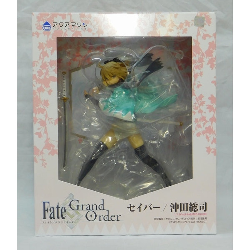 Aquamarin Saber/Soji Okita 1/7pvc figure (Fate/Grand Order)