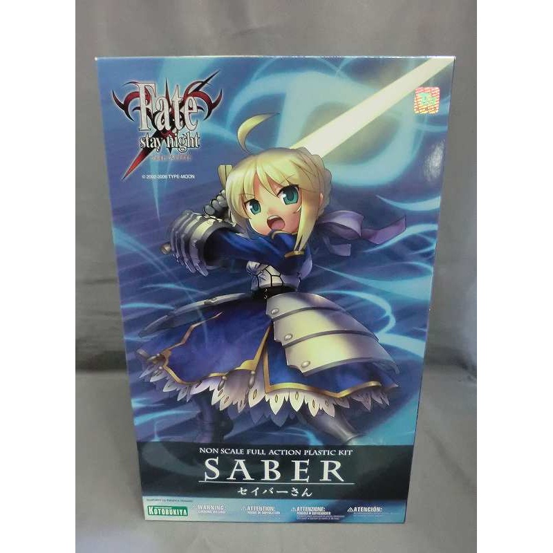 Kotobukiya Saber’s full action non -scale kit (Fate/stay night)