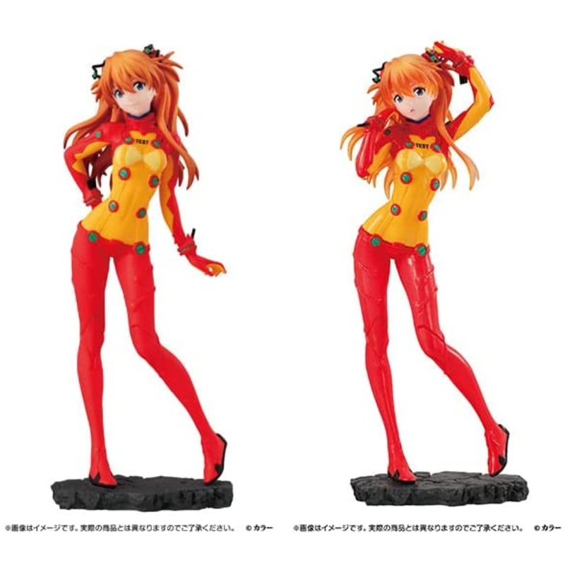 Evangelion Gasha Portraits PREMIUM Evangelion Asuka Langley Shikinami 4Pack BOX