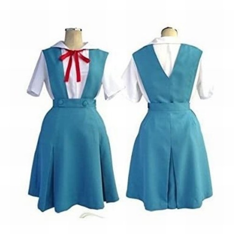 Evangelion Style Authentic Cosplay Costume, Third New Tokyo City Ichi Junior School Uniform Large Size