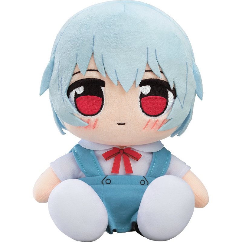 Rebuild of Evangelion Kuripan Plushie Ayanami Rei School Uniform Ver.