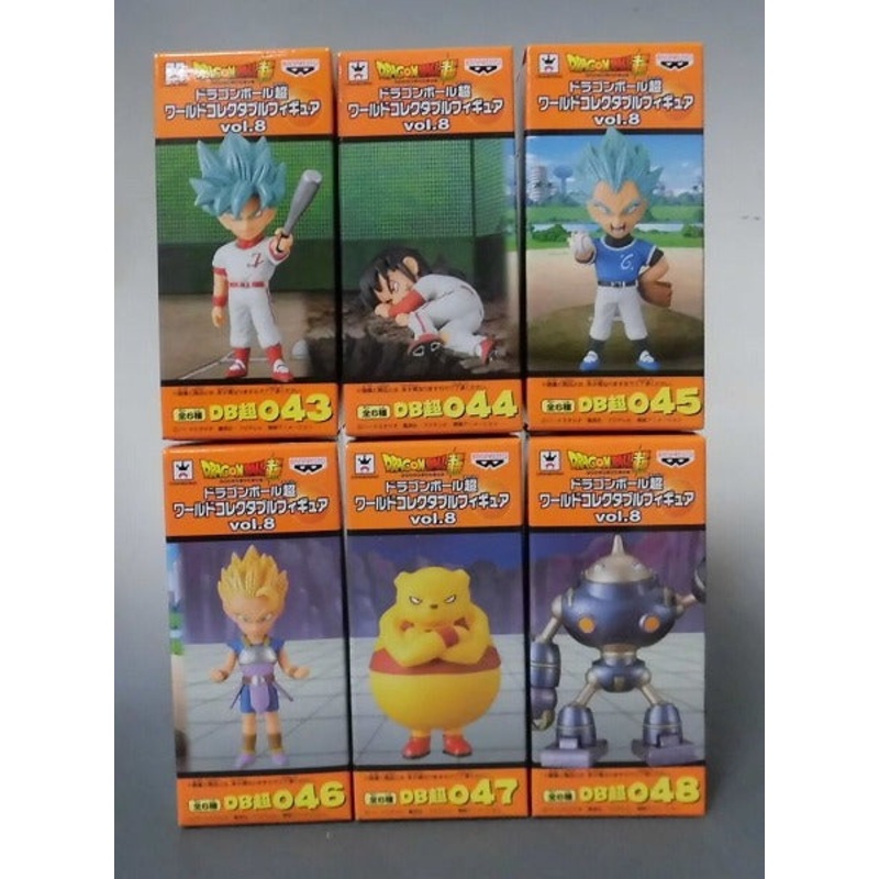 Dragon Ball Super World Collectable Figure Vol.8 6 Types Set 37714