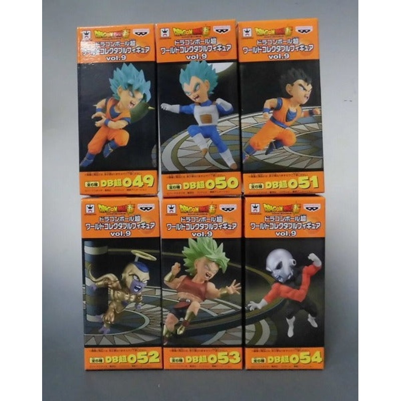 Dragon Ball Super World Collectable Figure Vol.9 6 Types Set 37771