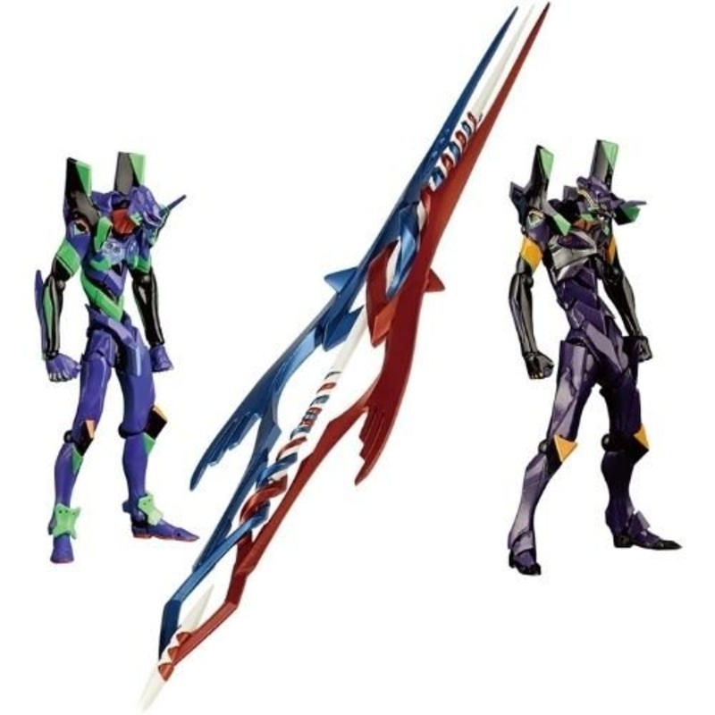 EVANGELION EVOLUTION EV-EX Evangelion Unit-01 & Evangelion Unit-13 + Spear of Gaius