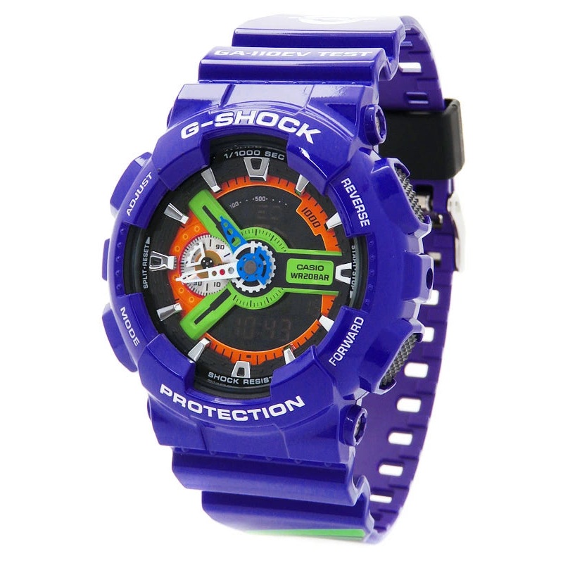 G-SHOCK “Rebuild of Evangelion” collaboration model – GA-110EV-6AJR