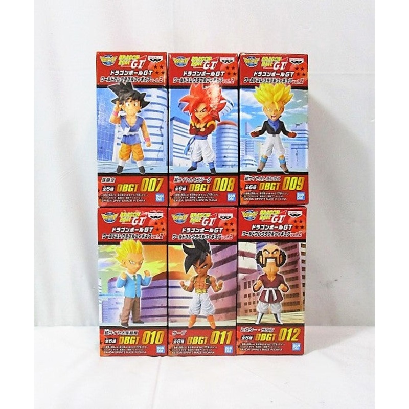 Dragon Ball GT World Collectable Figure Vol.2 6 types set 82241