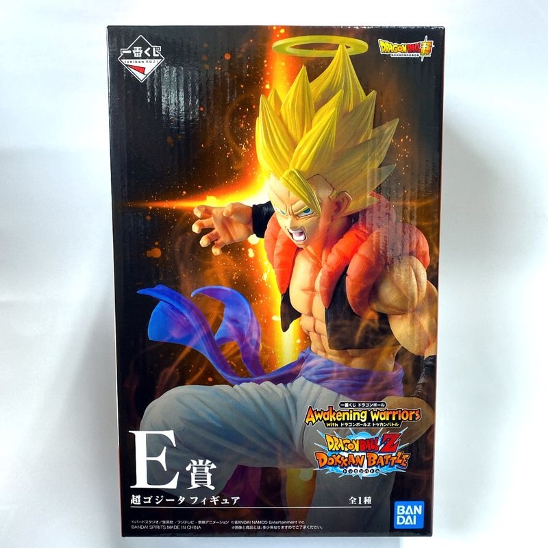 Ichiban Kuji Dragon Ball Awakening Warriors with Dragon Ball Z Dokkan Battle E Award Super Gojita Figure 284