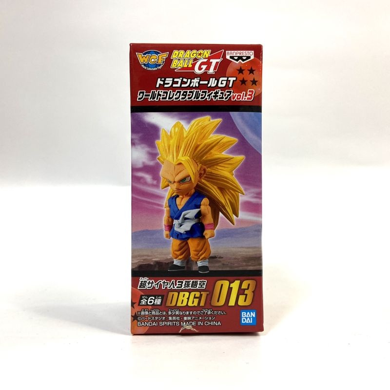 Dragon Ball GT World Collectable Figure Vol.3 DBGT013 Super Saiyan 3 Son Goku 82345
