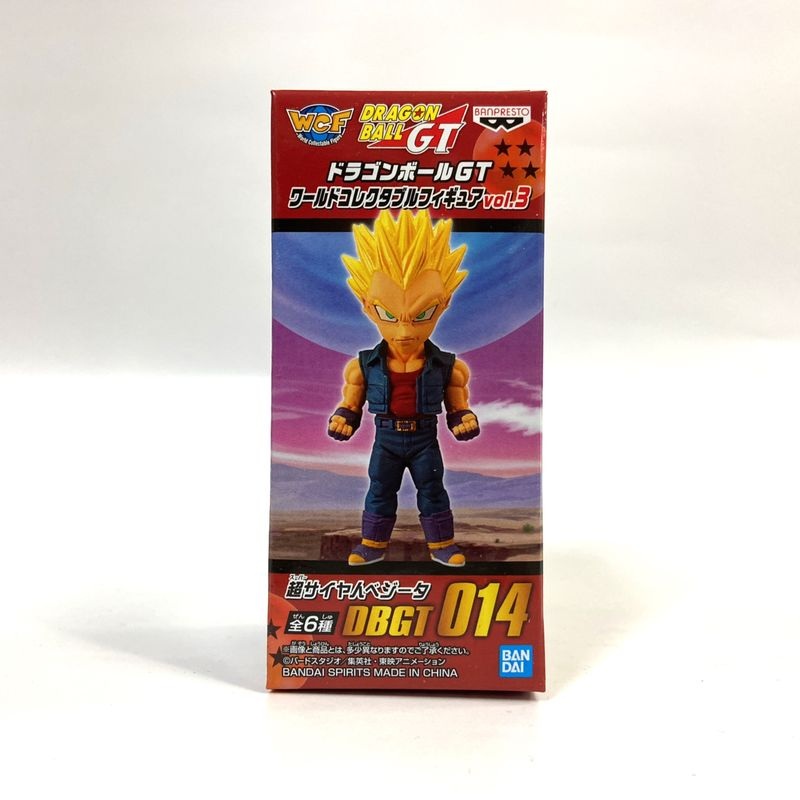 Dragon Ball GT World Collectable Figure Vol.3 DBGT014 Super Saiyan Vegeta 82345