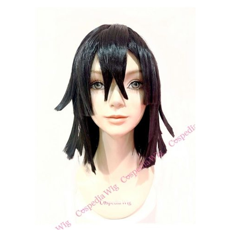 “Demon Slayer” Obanai Iguro style cosplay wig