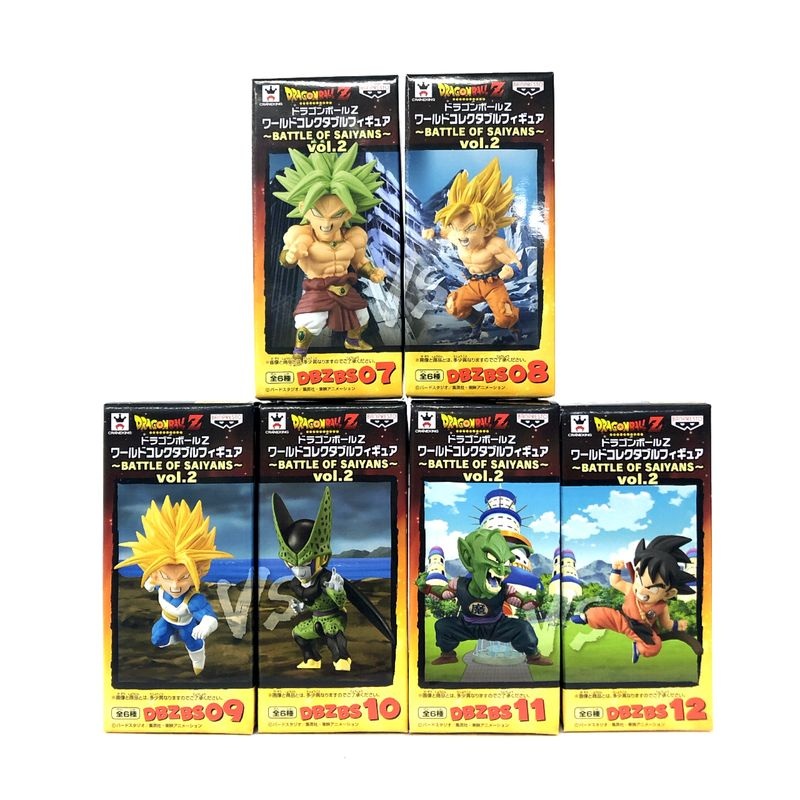 Dragon Ball Z World Collectable Figure -Battle of Saiyans -Vol.2 6 types set 36507