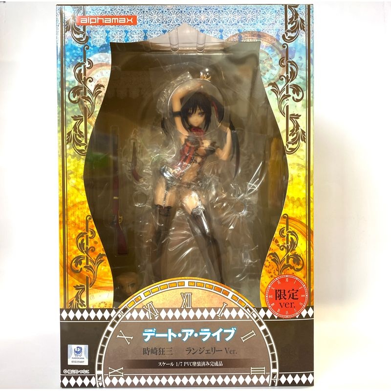 ALPHAMAX Date A Live Tokisaki Kurumi Lingerie Ver. 1/7 PVC with Amiami Bonus Item