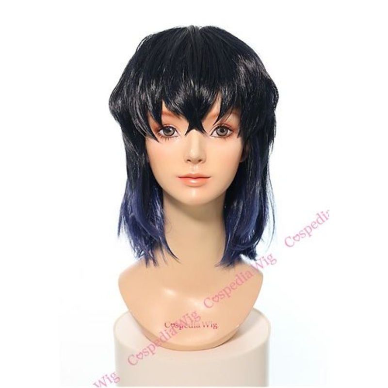 “Demon Slayer” Inosuke Hashibira style cosplay wig