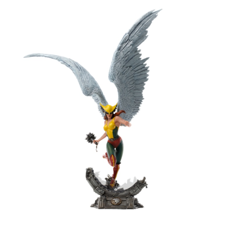 Dc Comics Hawkgirl Deluxe Art Scale 1/10 Statue By Iron Studios