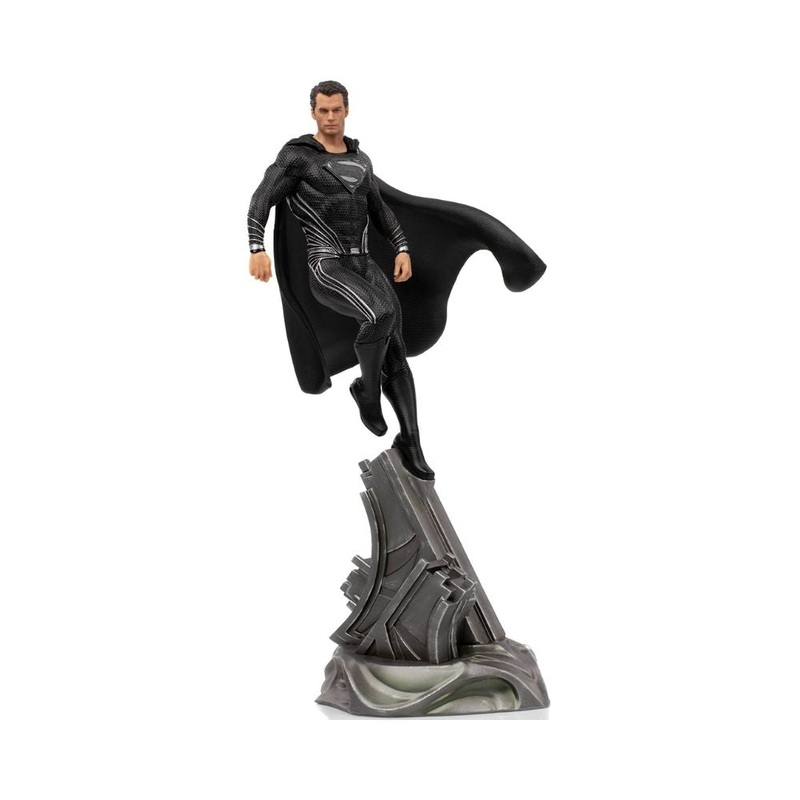 Iron Studios : DC Comics – Superman Black Art Scale