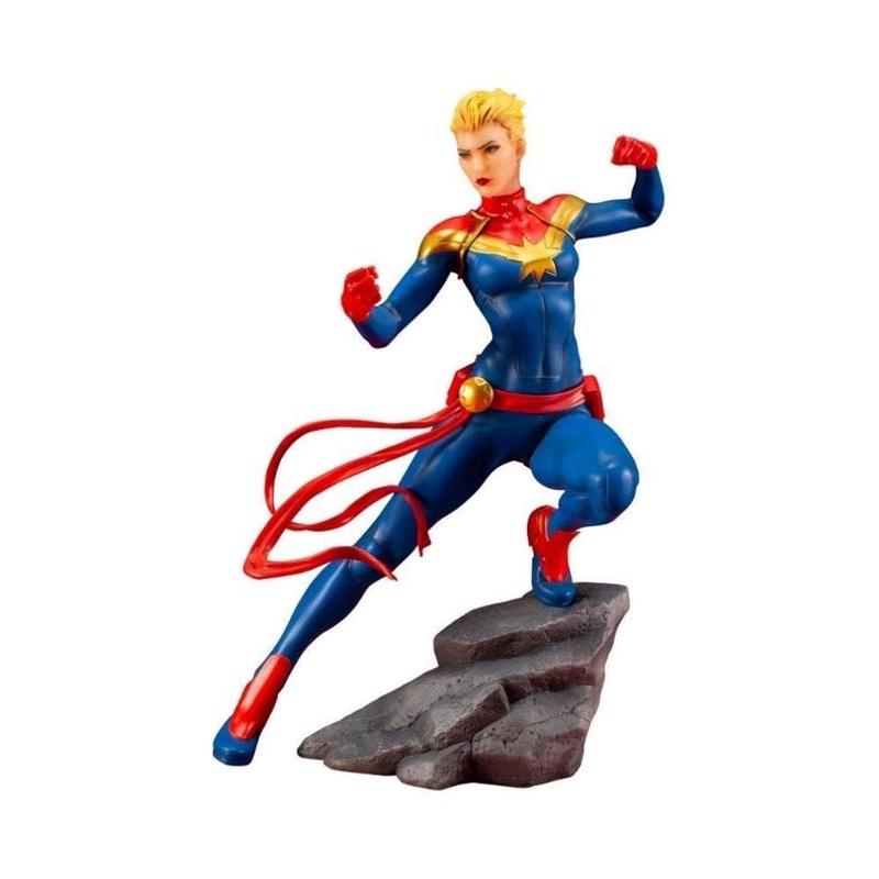 Kotobukiya : Marvel Comics Avengers Series Captain Marvel Artfx+ Statue