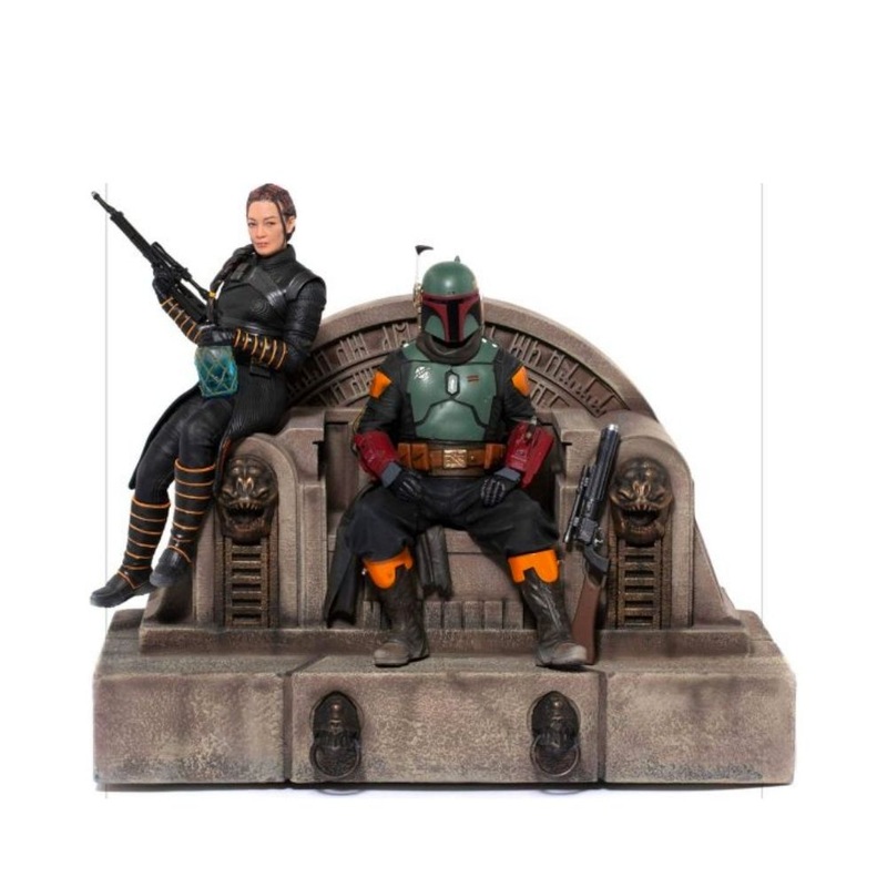 Iron Studios : Star Wars – Boba Fett and Fennec Shand