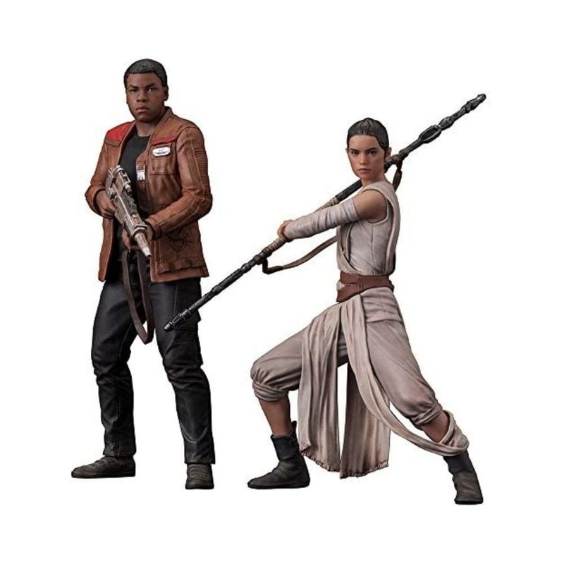 Kotobukiya : Star Wars – The Force Awakens Rey & Finn Artfx