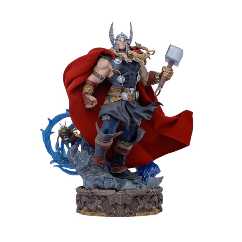 Marvel Comics Thor Unleashed Deluxe 1/10 Deluxe Art Statue by Iron Studios