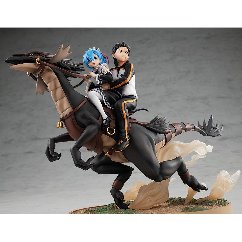 Re:Zero Starting Life in Another World Rem & Subaru (Attack on the White Whale) Figure