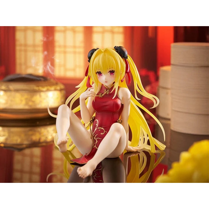 To Love-Ru Darkness Desktop Cute Golden Darkness (Chinese Dress Ver.) Figure