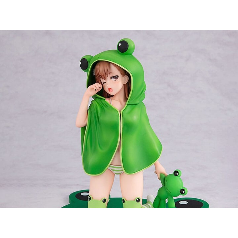 A Certain Scientific Railgun T KD Colle Mikoto Misaka (Hoodie Look Gekota Ver.) 1/7 Scale Figure