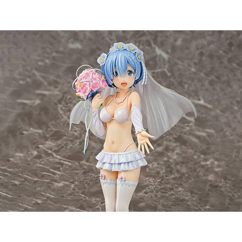 Re:Zero Starting Life in Another World Rem (Wedding Ver.) 1/7 Scale Figure (Reissue)