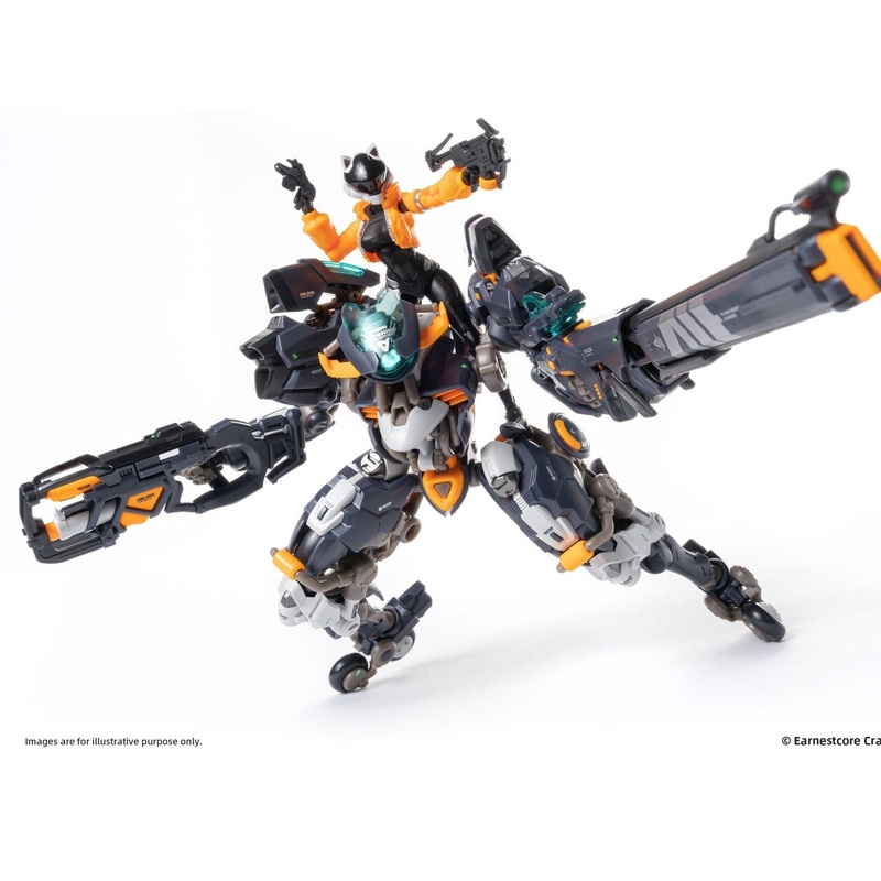 Robot Build RB-14 Denki No. 9 AutoNine Figure