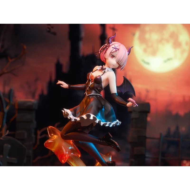 Re Zero Starting Life in Another World KD Colle Ram (Phantom Night Wizard Ver.) 1/7 Scale Figure