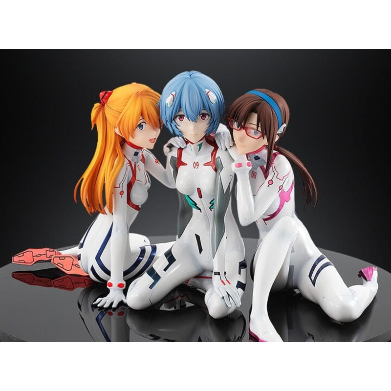 Rebuild of Evangelion KD Colle Asuka/Rei/Mari (Newtype Cover Ver.) 1/8 Scale Figure Set