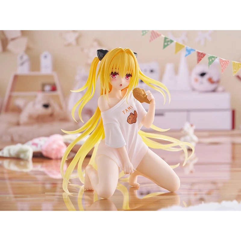 To Love-Ru Darkness Desktop Cute Golden Darkness (Roomwear Ver.) Figure