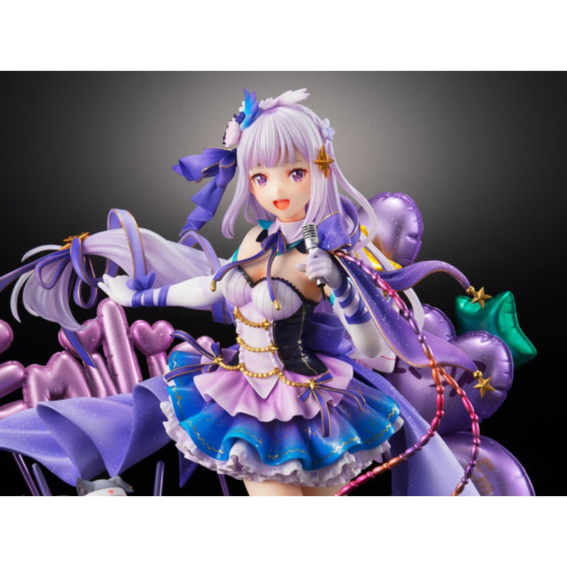 Re:Zero Starting Life in Another World Emilia (Idol Ver.) 1/7 Scale Shibuya Scramble Figure