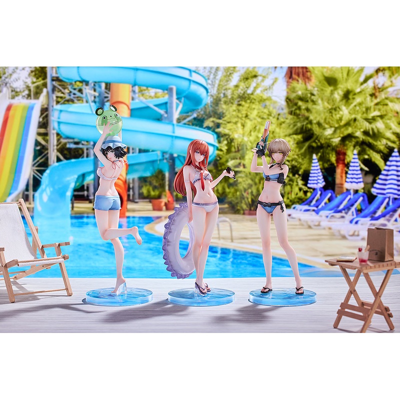 Steins;Gate-Kurisu Makise & Mayuri Shiina & Suzuha Amane: Swimsuit  1/7 Scale Ver.