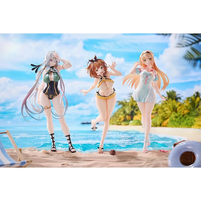 Atelier Ryza Ever Darkness & the Secret Hideout Ryza, Klaudia & Lila (Swimsuit Ver.) 1/7 Scale Figure Set