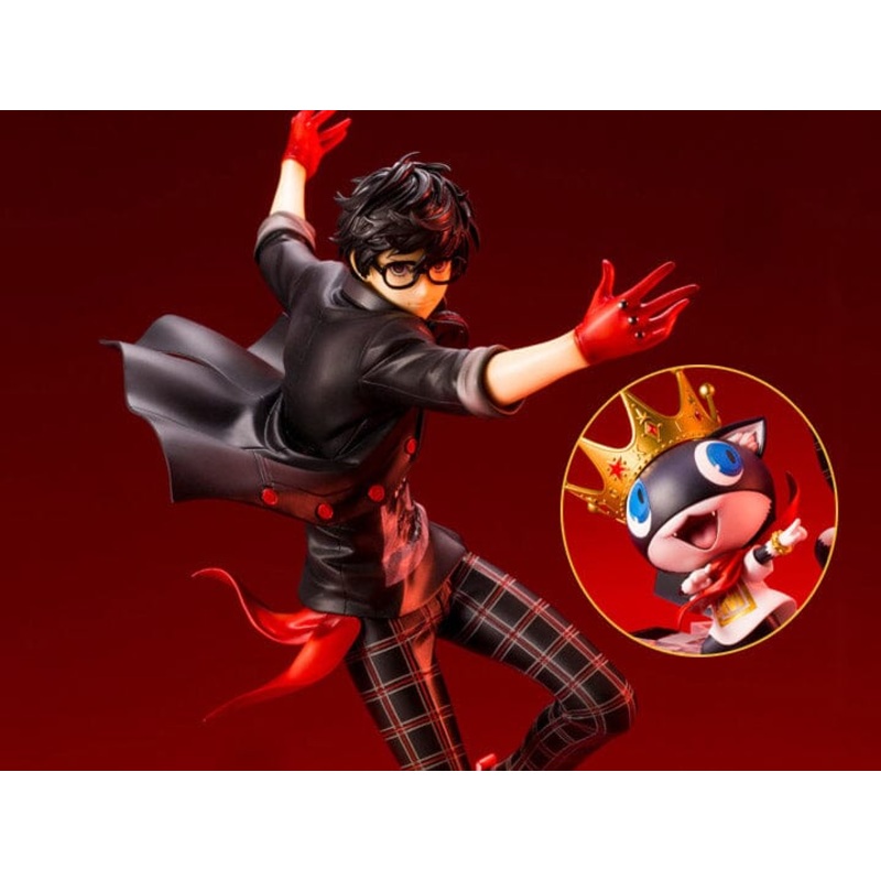 Persona 5 Dancing in Starlight ArtFX J Hero & Morgana 1/8 Scale Figure (Reissue)