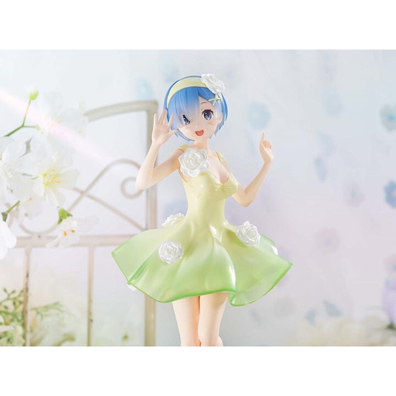 Re Zero Starting Life in Another World Trio-Try-iT Rem (Flower Dress Ver.) Figure