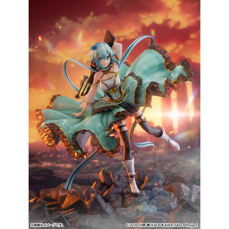 Sword Art Online Series – Sinon -Crystal Dress Ver.-1/7 Scale Figure