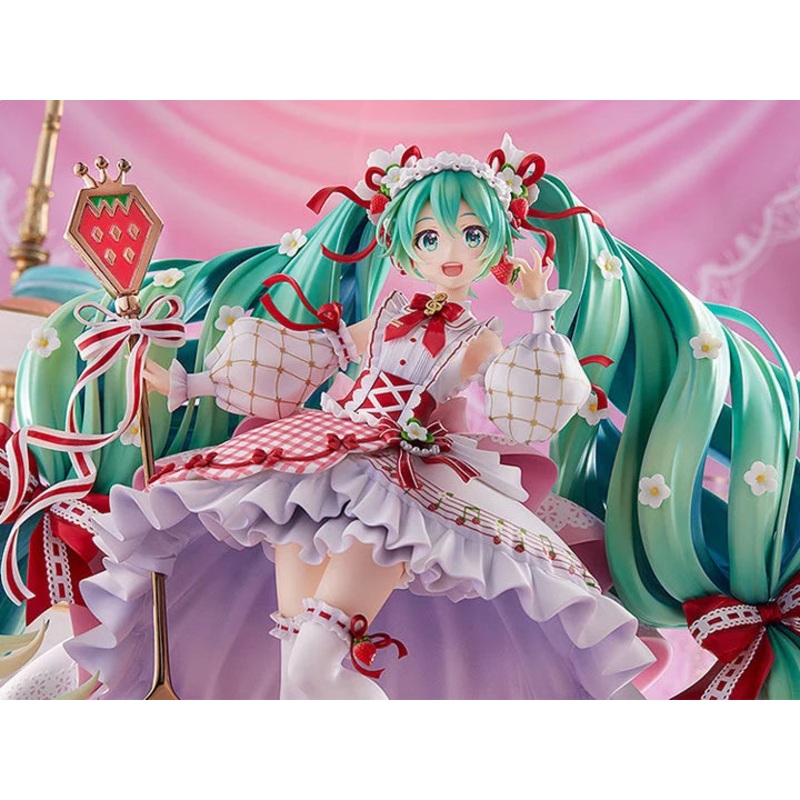 Vocaloid Hatsune Miku Strawberry Motif (15th Anniversary Ver.) 1/7 Scale Figure
