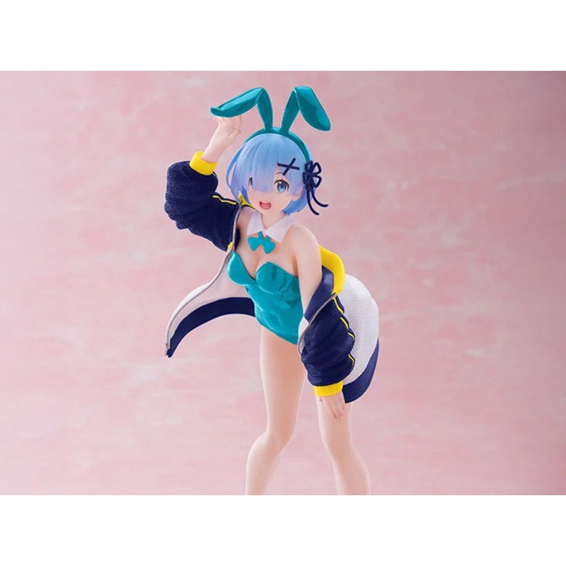 Re Zero Starting Life in Another World Rem (Jacket Bunny Ver.) Coreful Figure (Renewal Edition)
