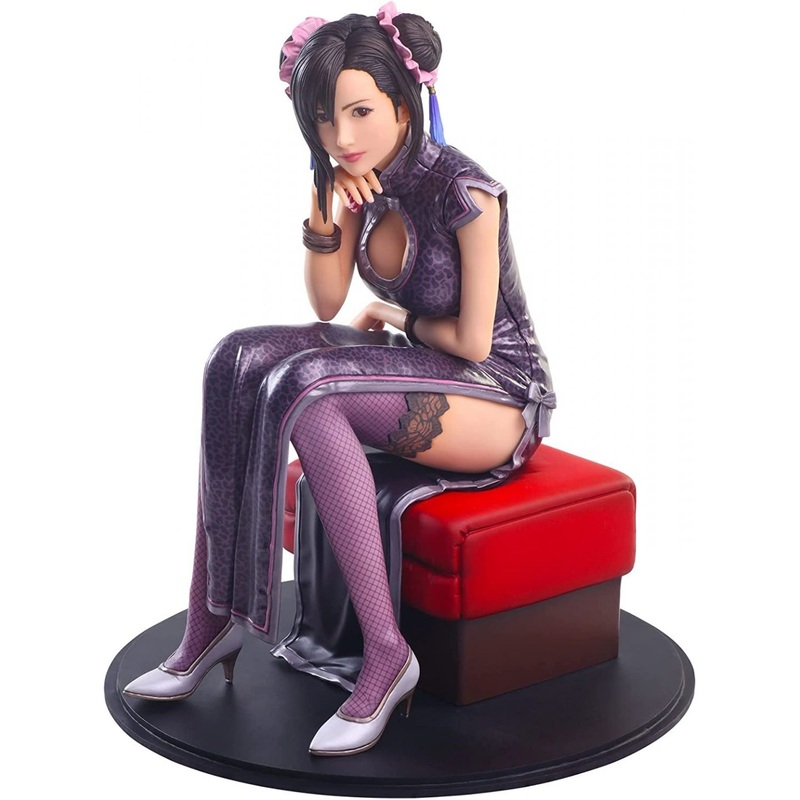 SQUARE ENIX – Final Fantasy VII REMAKE STATIC ARTS – Tifa Lockhart Fighter Dress Ver. Figure